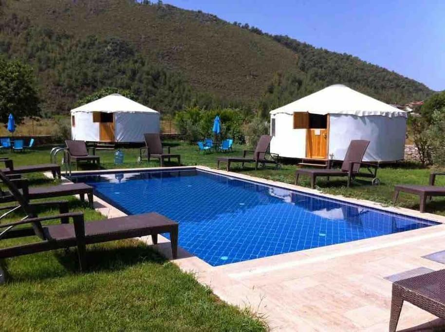 Yol Glamping Hotell Kayakoy Exteriör bild